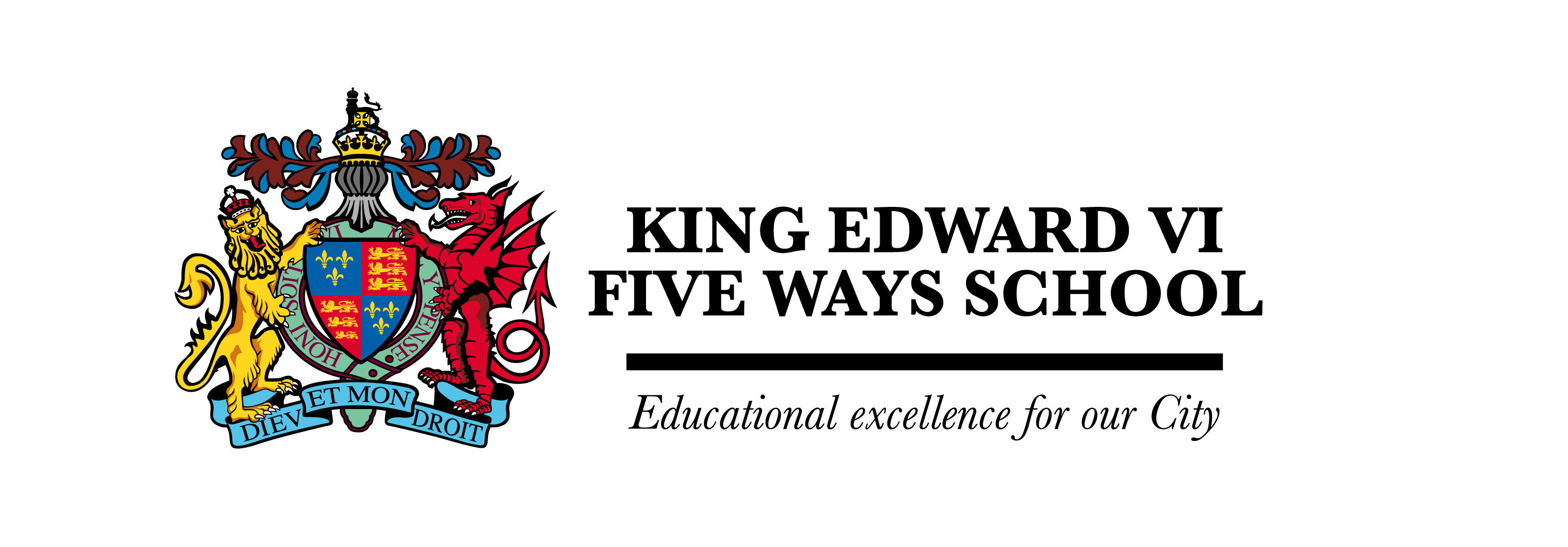 King Edward VI Five Ways School校徽