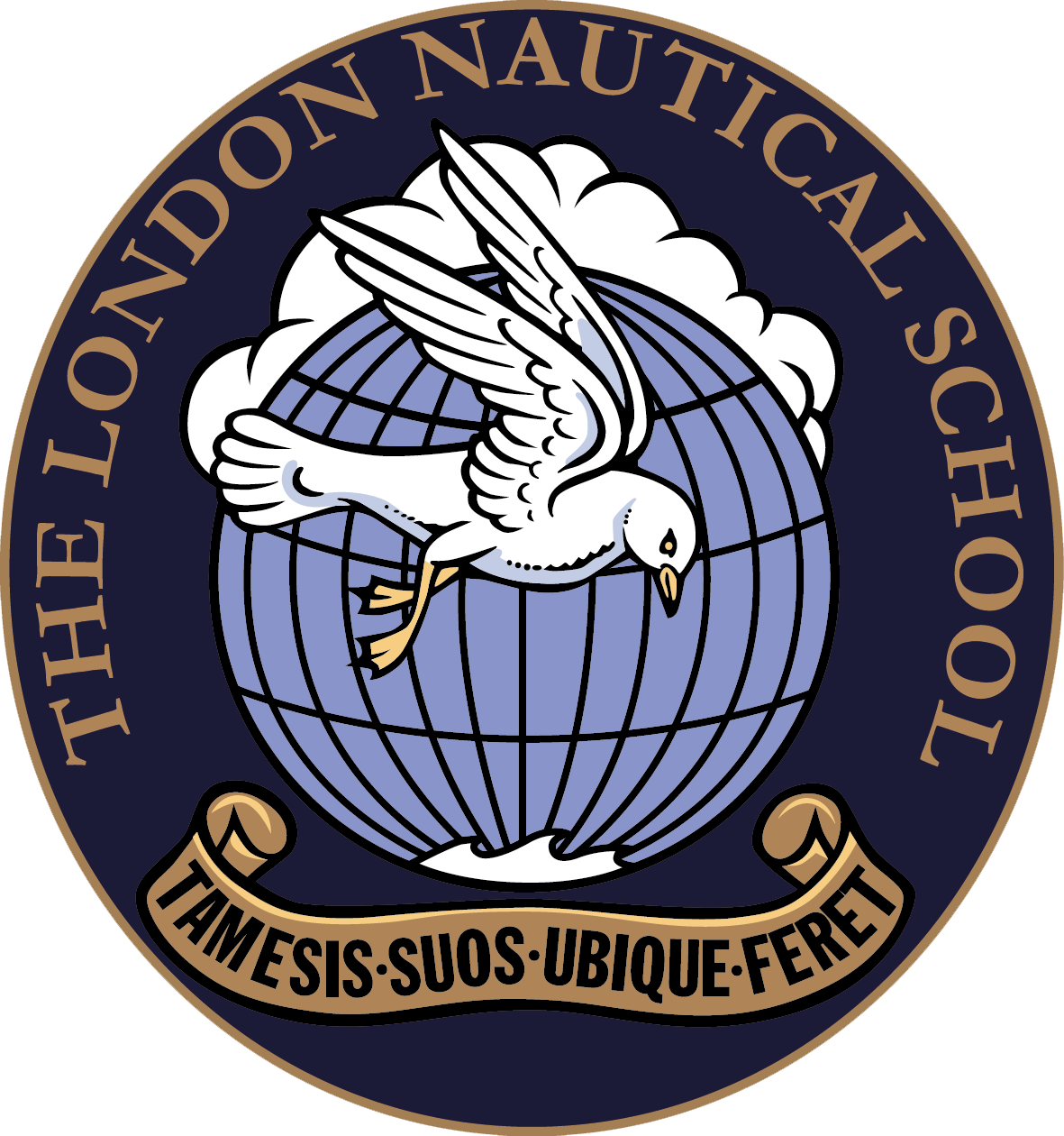 The London Nautical School校徽