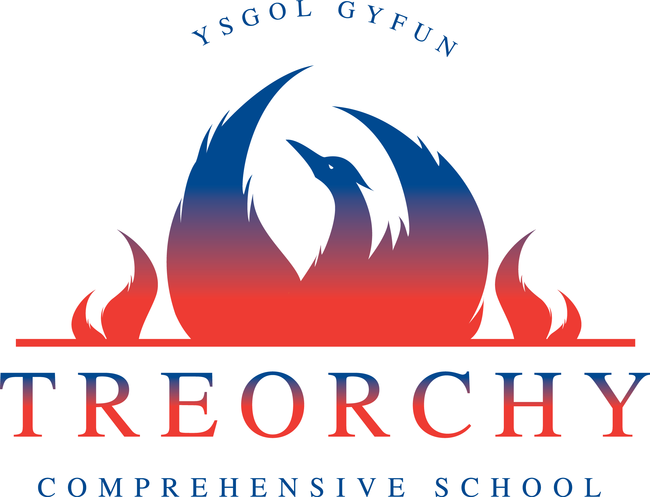 Treorchy Comprehensive School校徽
