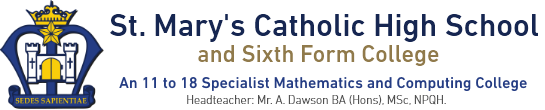 St. Mary's Catholic High School, Astley校徽