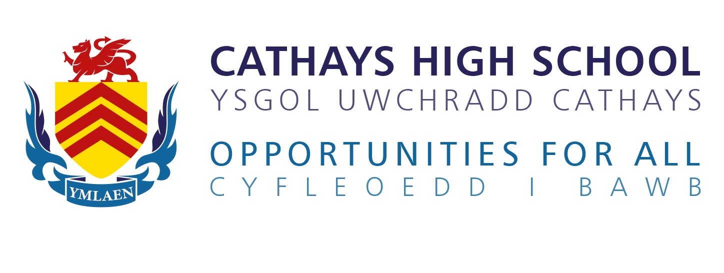 Cathays High School校徽