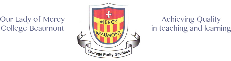 Our Lady Of Mercy College Beaumont校徽