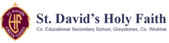 St. David's Holy Faith Secondary School校徽