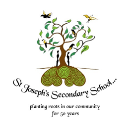 St Joseph's Secondary School Rush校徽