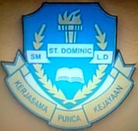 拿笃圣多米尼中学校徽