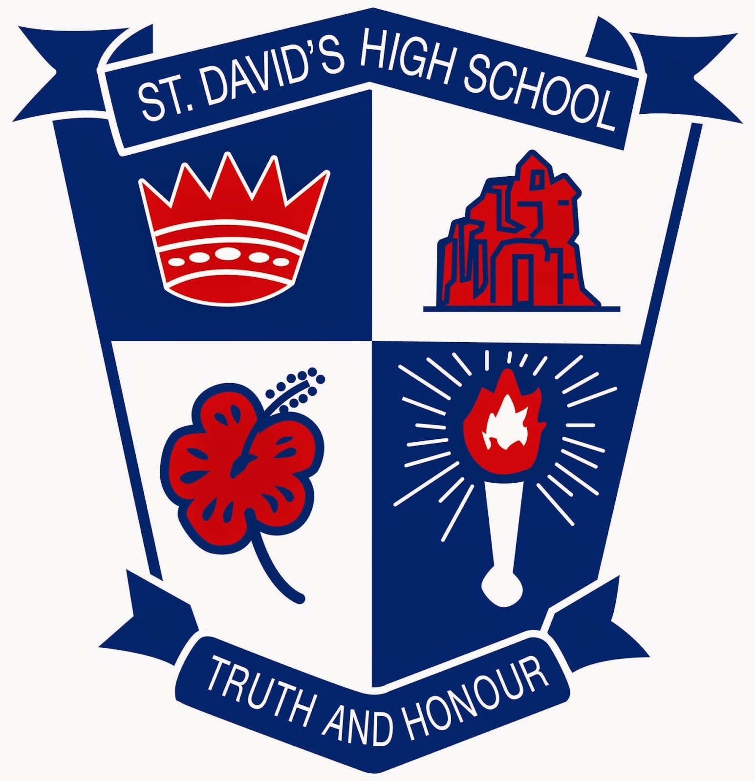 馬六甲聖大衛中學校徽