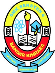 SMK Seksyen 4 Bandar Kinrara校徽