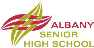 阿爾巴尼高中校徽