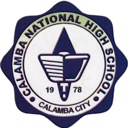 Calamba National High School校徽