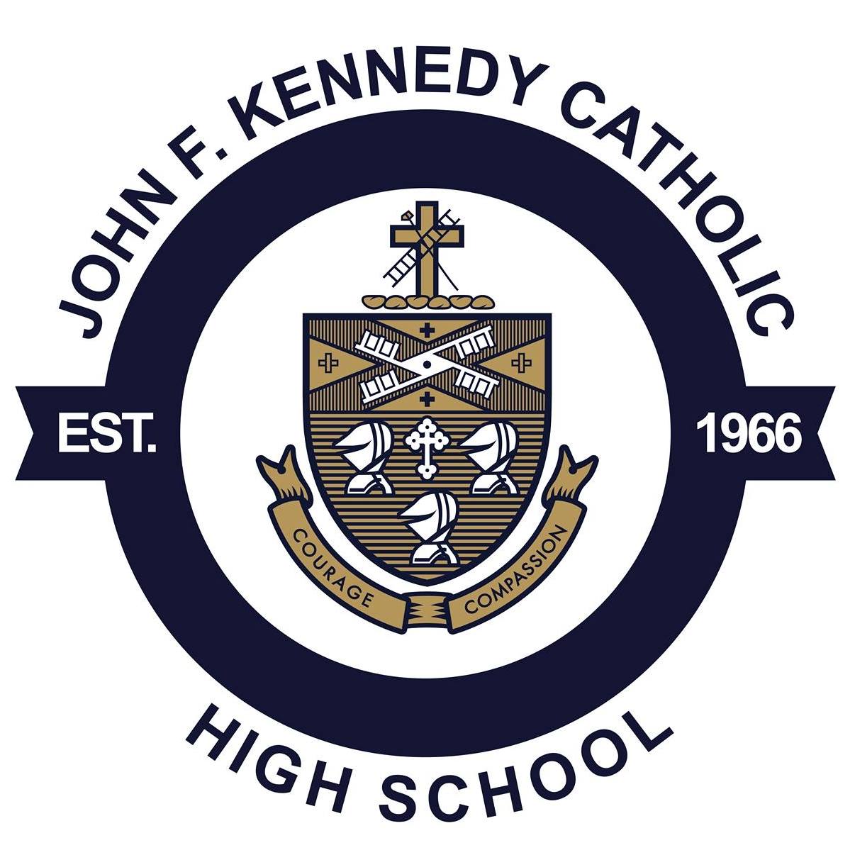 薩默斯約翰·甘迺迪天主教高中校徽