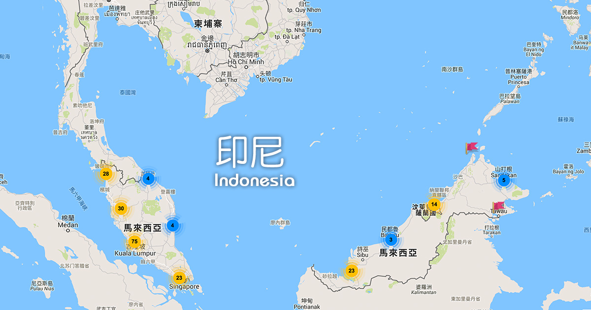 印尼 雅加達首都特區學校列表 | Uniform Map 制服地圖