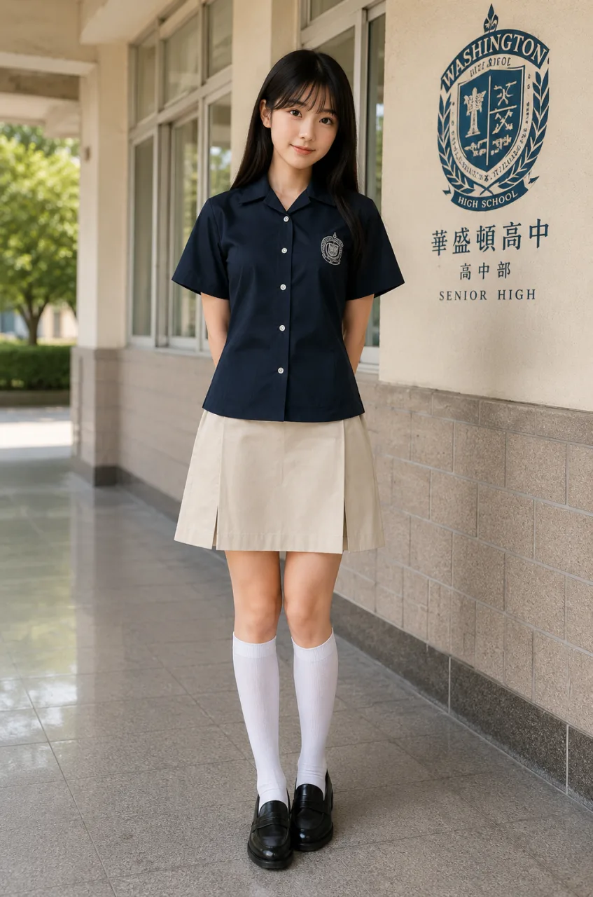 高中部女生夏季制服