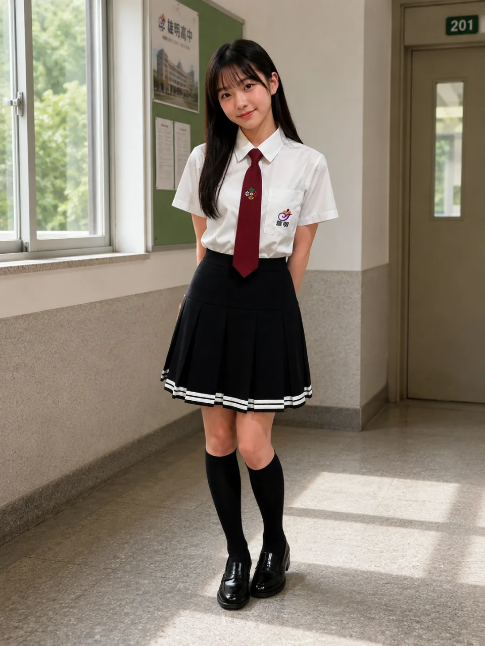 慈明高中 女生夏季制服
